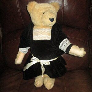 Retired & HTF 1982 18" Alice Vanderbear Stuffed Teddy Bear